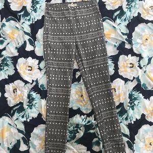 BETHANY MOTA X AEROPOSTALE TRIBAL PRINT LEGGINGS